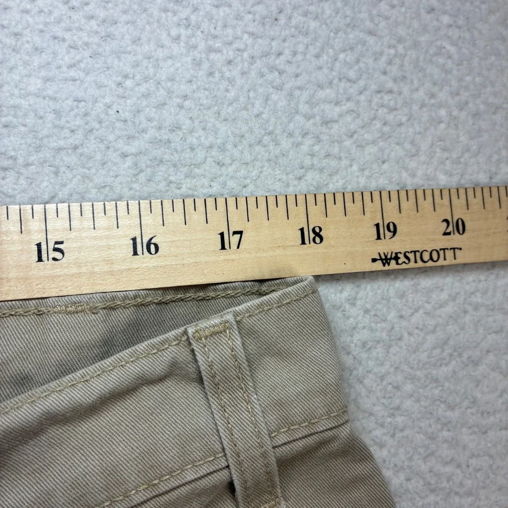 Vintage Levis L2 Khakis Chino Pants Men 36x34 Beige Baggy Wide Leg Relaxed 90s